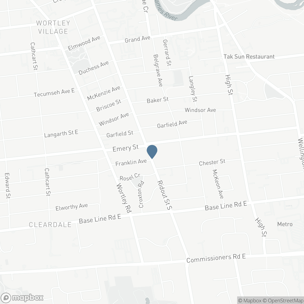 322 RIDOUT STREET S, London, Ontario N6C 3Z3